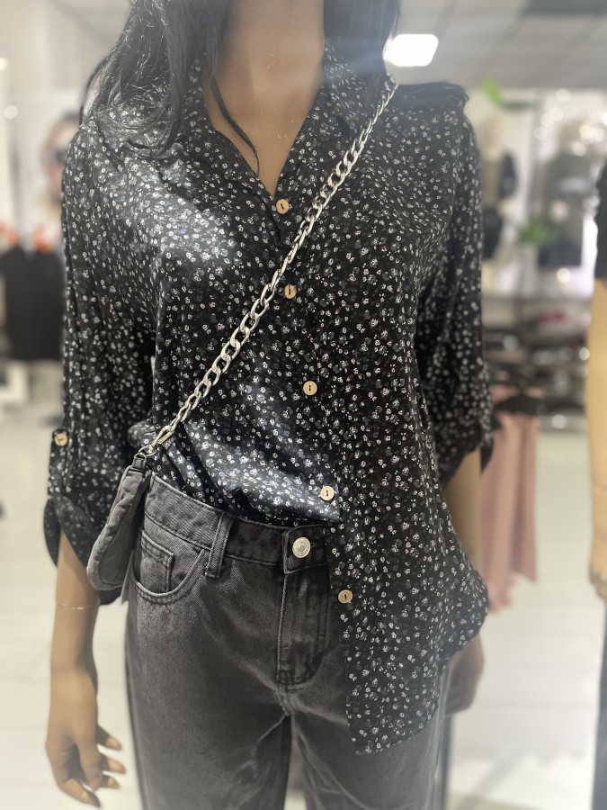 Blusa fantasia floreale 