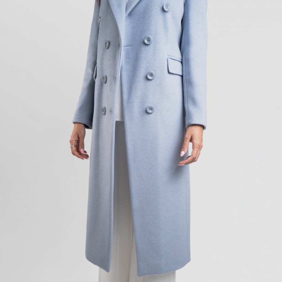 Eight – cappotto lungo doppiopetto