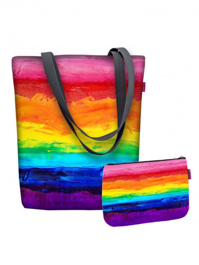 Colorfull coordinato borsa sunny e pochette bertoni