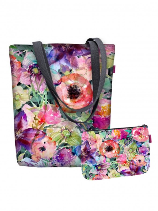 Flora coordinated sunny bag and pochette bertoni