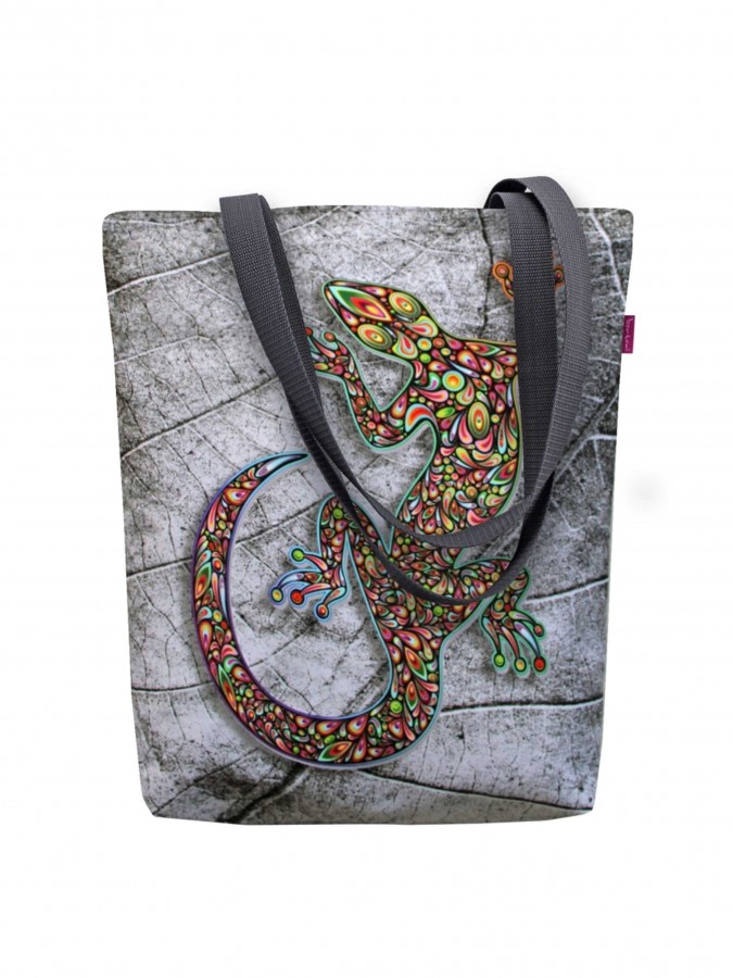 Lizard shoulder bag sunny line bertoni