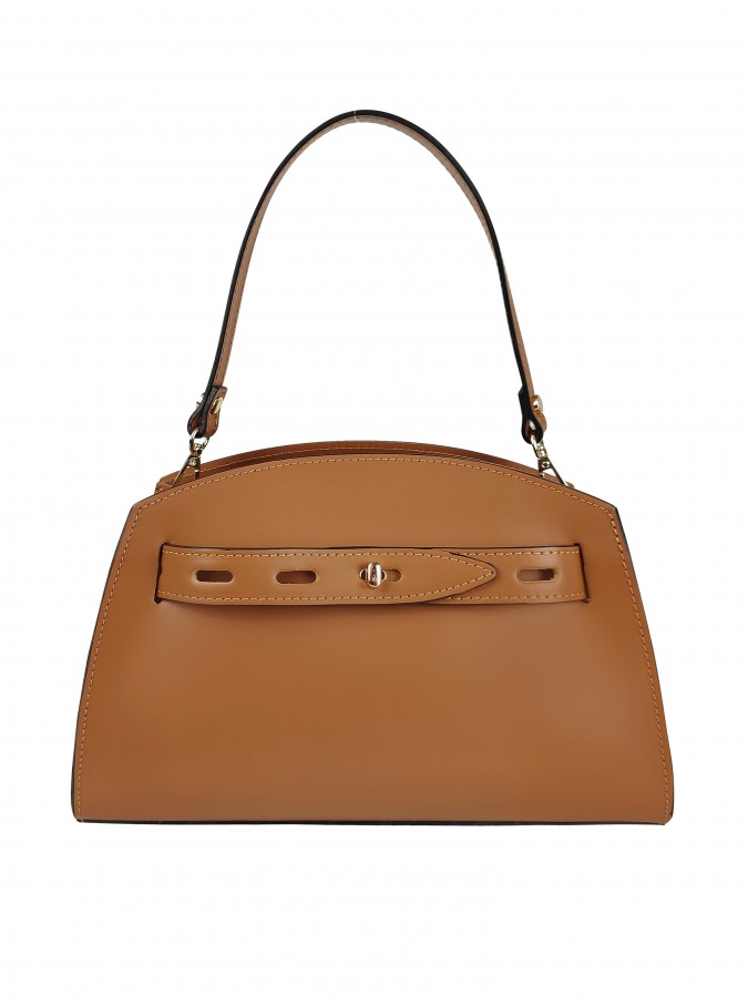 Borsa a tracolla con cinghia decorativa