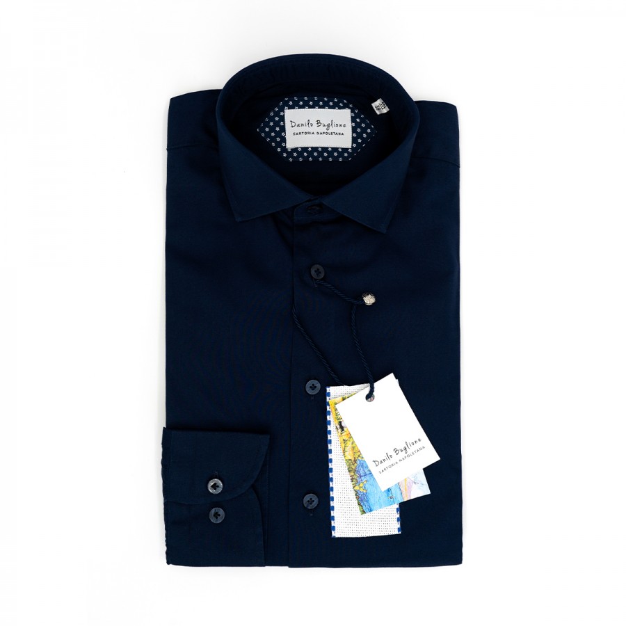 Camicia uomo - collo francese con portastecche - made in italy - camicie