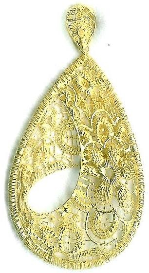 Pendente argento 925 - giallo