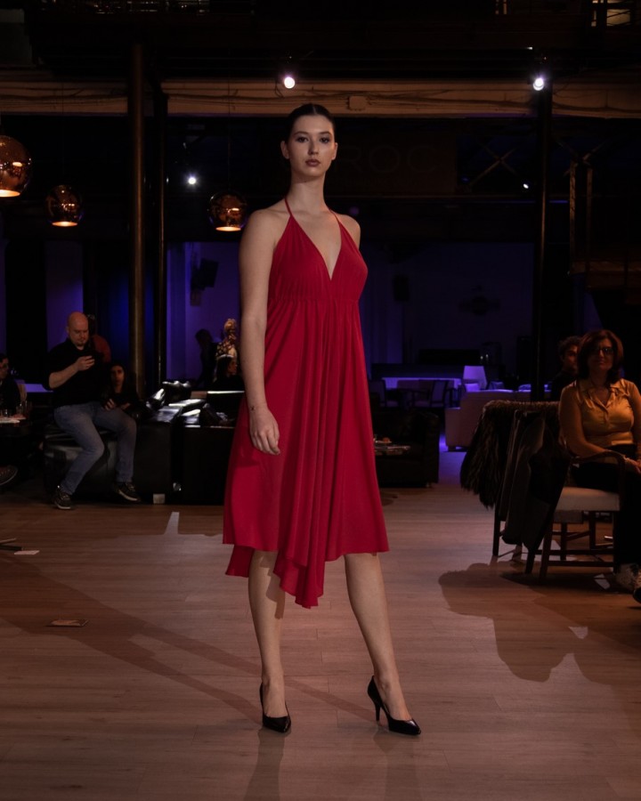 Abito svasato roxane collection