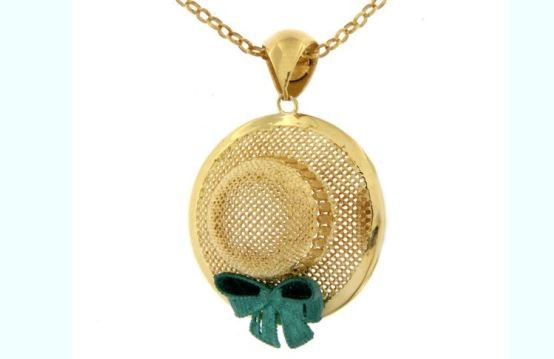 Pendente argento 925 - chapeau - clara 